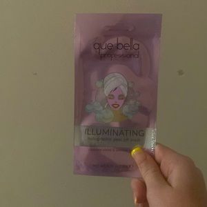 Face mask illuminating peel off mask que Bella professional